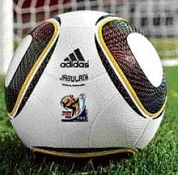 A handout image from Adidas of the official match ball called Jabulani. AFP