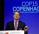 Former US vice president and president candidate, Al Gore, seen, at the UN Climate Summit COP15, in Copenhagen on Tuesday, AP Photo