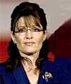 Former US vice-presidential candidate Sarah Palin