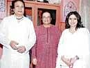 Talented trio: Bhupendra, Anup Jalota and Maitali.