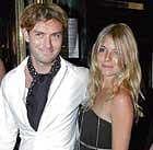 PATCHING UP Jude Law and Sienna Miller.