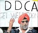 Former Indian skipper Bishan Singh Bedi slams DDCA officials during a press conference in New Delhi. PTI