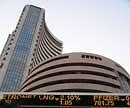 Sensex ends on high note