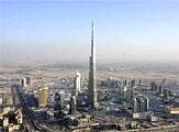 An aerial view of Burj Dubai. Reuters