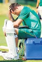 What now? South African captain Graeme Smith is under pressure going into the third Test against England. AFP