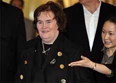 Scottish singer Susan Boyle. AFP Photo