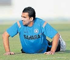 KEY MAN: Indian pacers, including Zaheer Khan, have to pull up their socks to beat Bangladesh on Thursday. AFP