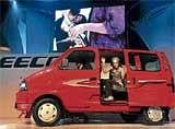 Maruti Suzukis new age electric concept Eeco Charge at the 10th Auto Expo. PTI