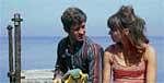 Melodrama:  A scene from Pierrot Le Fou.