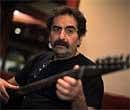 In this photo made Oct. 1, 2009, Iranian musician Shahram Nazeri rehearses for a Los Angeles concert in Beverly Hills. AP