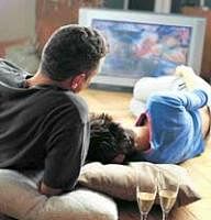 killer machine: Scientists found that each hour a day spent in front of the television increased the risk of death from all causes by 11 per cent. Getty images