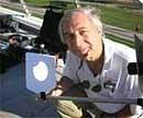 Prof. Jay Pasachoff, the famous eclipse chaser from Williams College in Massachusetts