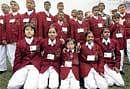 Bravehearts: Winners of National Bravery Awards for Children 2010 pose for a group photograph during a press briefing in New Delhi on Monday. PTI