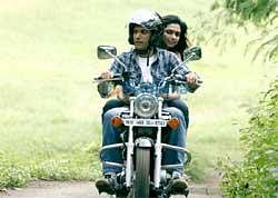 Farhan and Deepika go biking in Kartik Calling Kartik
