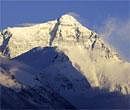 The summit of the world's highest mountain Mount Everest. Reuters