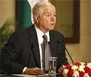 US Defence Secretary Robert Gates during a press conference in New Delhi on Wednesday. AP