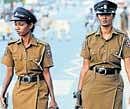Sri Lankan policewomen patrol the streets in Vavuniya, 290 km north of capital Colombo, on Monday. AFP