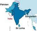 Avoidable Controversy: Areas circled are Indian territory but the map shows them as part of Pakistan.