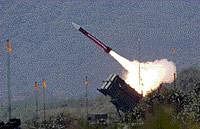 In this file photo, a US-made Patriot missile is launched during the annual Han Kuang exercises in  Ilan County, 80 km west of Taipei, Taiwan. AP