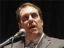 Mark Reuss, President of General Motors North America speaks to the media before the 2010 Chicago Auto Show on Wednesday. AP