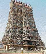 Meenakshi temple in Madurai.