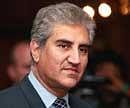 Pak Foreign Minister Shah Mehmood Qureshi