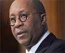 US Trade Representative Ron Kirk delivers an address on 'The Trade Policy Agenda: American Jobs, Global Leadership,' at a National Press Club Newsmaker Luncheonon on Tuesday in Washington DC. AFP