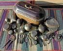 self expression A collection of betel nut crackers and other vessels of a private collector in Mangalore.  DH photo Kishor Kumar Bolar