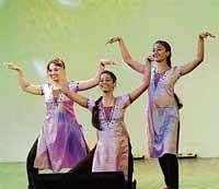 A dance recital by students.