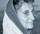 Indira Gandhi. File Photo