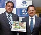Tata Strategic Management Group Practice Head - Consumer & Retails Pankaj Gupta (left) with Tata Strategic Management group CEO Raju Bhinge releasing health and wellness food report, in Mumbai on Tuesday. PTI