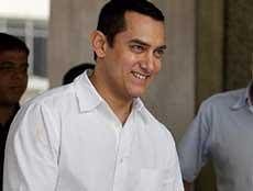 Actor Aamir Khan arrives for a press conference with the Broadcast Editors' Association, in New Delhi on Wednesday. PTI