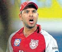 Angry young man:  Kings XI Punjab management has rallied behind embattled Yuvraj Singh.