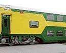 Kapurthala Rail Coach Factory rolls out first double-decker railway passenger coach.