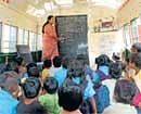 WHERE LEARNING IS FUN: The mobile school is a one-year alternative school initiative of Sarva Siksha Abhiyan (SSA) for the children of slum dwellers and  migrant labourers with no exposure to prior schooling. PIC BY AUTHOR