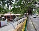 All For Development: A portion of the Ayyappa temple on Malleswaram 18th Cross  will be razed to the ground  for a signal-free corridor project. DH Photo