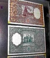 collectors pride Old currencies.