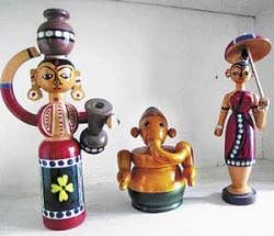 local allure Kondapalli toys. photo by author