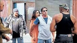 Foreign touch: Sylvester Stallone made a special appearance in Kambakth Ishq.