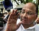 ICC President-elect Sharad Pawar speaks to the media after their meeting in New Delhi on Tuesday. PTI