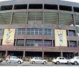 Under scanner: Income Tax officials raided the Kolkata Knight Riders office at CAB premises, Eden Gardens in Kolkata on Wednesday. PTI