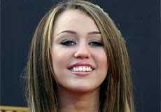 Teen star Miley Cyrus