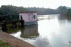 A view of Kootuhole which supplies water to Madikeri town.