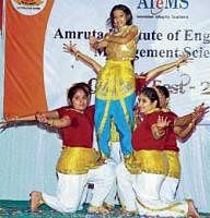 Graceful: A dance number being performed.