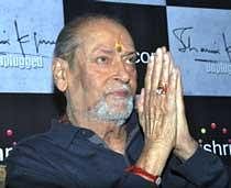 Veteran Indian Bollywood actor Shammi Kapoor. AFP