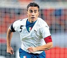 Big Worry: Fabio Cannavaros recent form is a cause for concern for Italy.