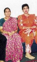 Prabhavathi Karkera and daughter Ashitha Bolar