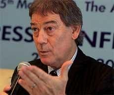 David Howman, Director General WADA speaks to media during a press conference in New Delhi on Tuesday. PTI