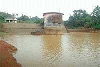 A view of Kootuhole, the main source of water supply to Madikeri town. DH Photo