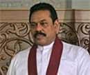 Sri Lankan President Mahinda Rajapaksa